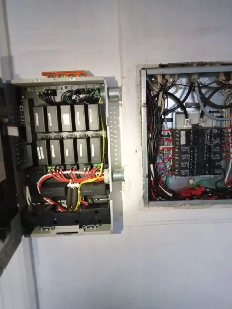 Electrical panel upgrade completed for Commercial Electrician Services in East Manchester